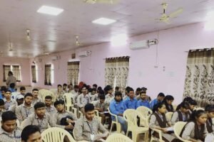 Student from polytechnic subarnapur during awareness programme on MSME